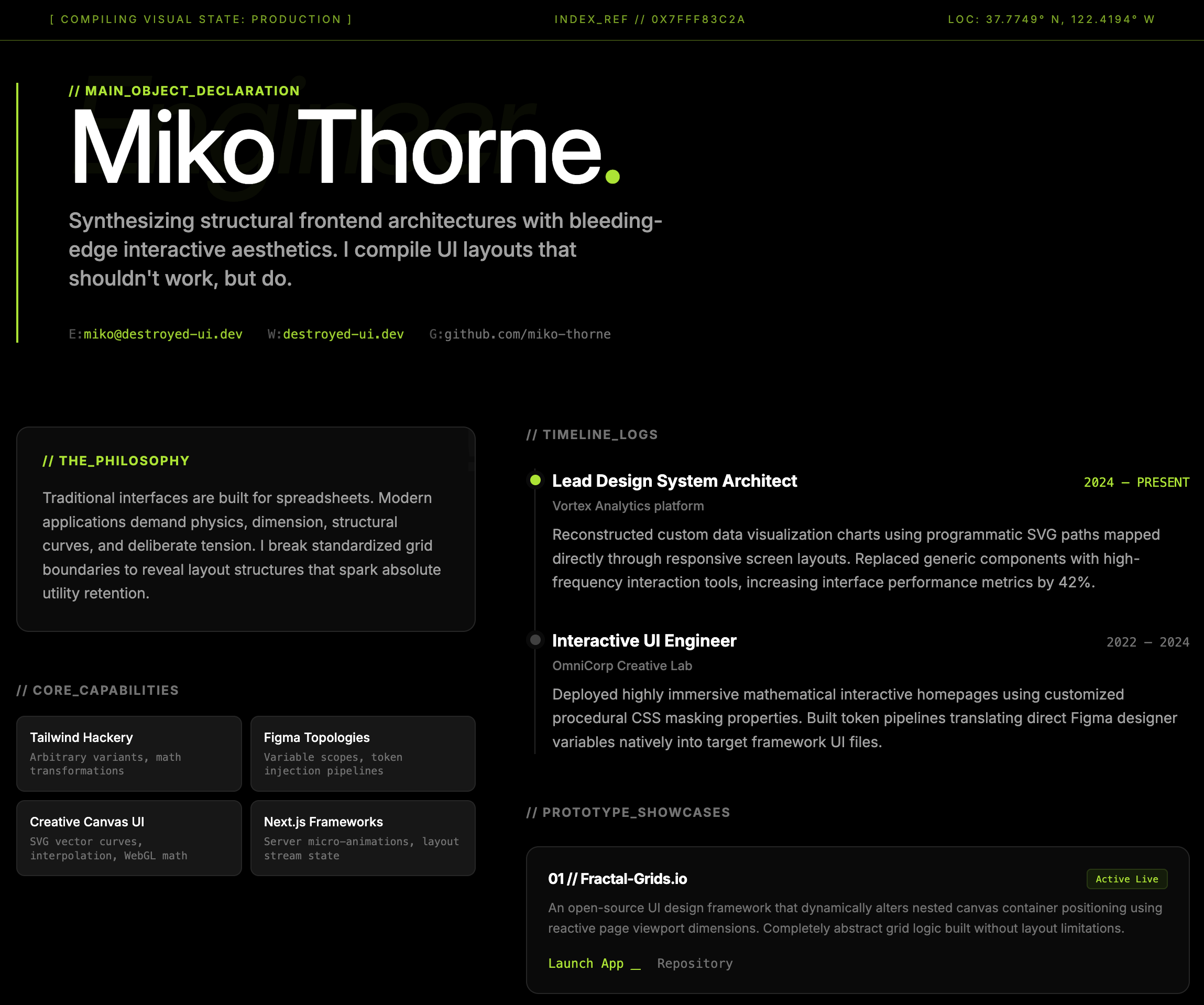 My Page preview